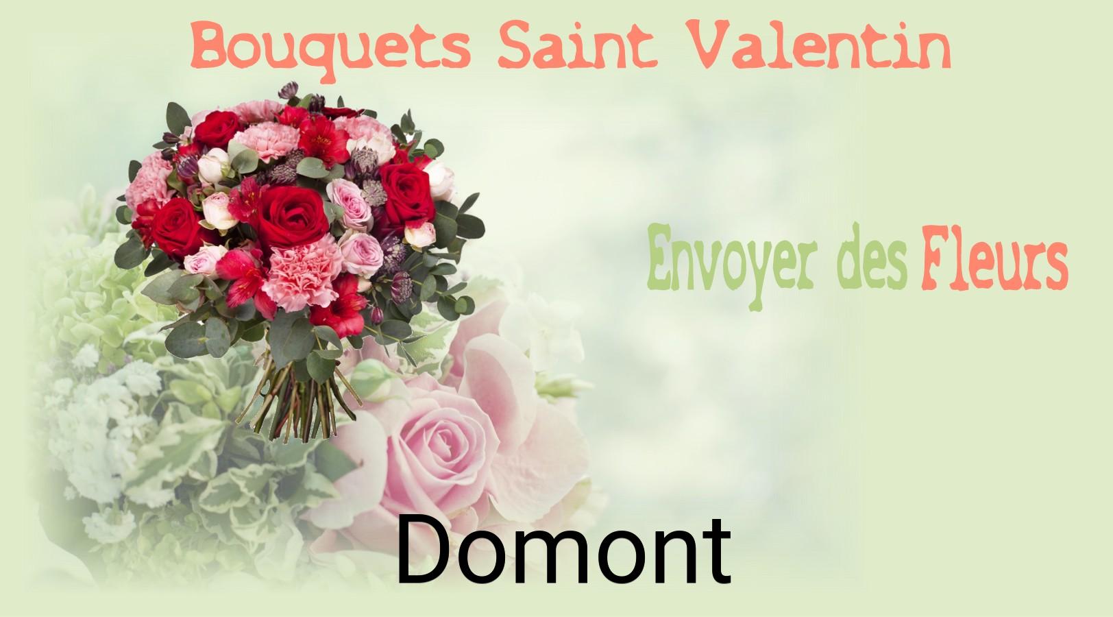 Roses de Saint-Valentin livrées à Domont